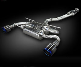 Kakimoto Racing Class KR Exhaust System with Dual Tips (Stainless