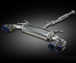Kakimoto Racing Class KR Exhaust System with Quad Tips for TRD Rear (Stainless) for Toyota 86 / BRZ