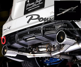 Power Craft Hybrid Exhaust System with Valves and Silencer Mid Pipe and Honey Tips (SS) for Toyota 86 ZN6