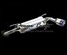 Power Craft RS Exhaust Muffler System with Tip - Single Tail (Stainless) for Toyota 86 / BRZ
