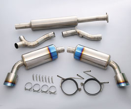 TOMEI Japan Ti Racing Muffler Exhaust System (Titanium) for Toyota 86 / BRZ FA20