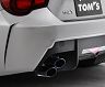 TOMS Racing Barrel Quad Exhaust System (Titanium)