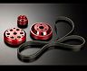 TODA RACING Light Weight Front Pulley Kit (Duralumin) for Toyota 86 / BRZ with AC