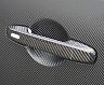 ChargeSpeed Exterior Door Handle Covers (Dry Carbon Fiber)