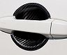 ChargeSpeed Exterior Door Handle Under Covers (Dry Carbon Fiber)