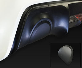 Power Craft Rear Diffuser Tail Cover for Single Outlet Exhausts (FRP) for Toyota 86 ZN6