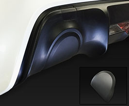 Power Craft Rear Diffuser Tail Cover for Single Outlet Exhausts (FRP) for Toyota 86 / BRZ