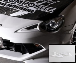 Pro Composite Aerodynamic Headlight Covers (FRP) for Toyota 86 ZN6