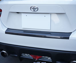 REVEL GT Dry Rear Bumper Applique Overlay Cover (Dry Carbon Fiber) for Toyota 86 ZN6