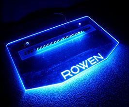 ROWEN LED Illumination License Plate Frame - Type 1 for Toyota 86 / BRZ