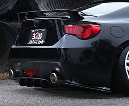 326 Power 3D Star Rear Under Spoilers and Diffuser (FRP) for Toyota 86 ZN6