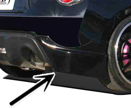 Border Racing Aero Rear Side Half Spoilers (FRP) for Toyota 86 / FRS