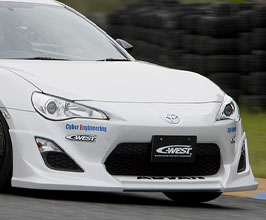 C-West Aero Front Half Spoiler for Toyota 86 ZN6