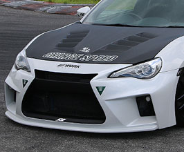 ChargeSpeed Gekisoku Front Bumper - Type 2 (FRP) for Toyota 86 ZN6