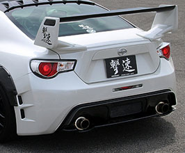 ChargeSpeed Gekisoku Rear Bumper with Integrated Air Vent - Type 1 (FRP) for Toyota 86 ZN6