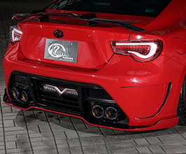 KUHL Version 2 02R-SS I Rear Bumper (FRP) for Toyota 86 ZN6