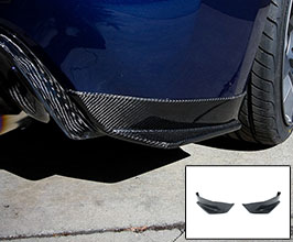 Seibon KC Style Rear Side Spoilers (Carbon Fiber) for Toyota 86 / BRZ