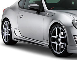 TOMS Racing Styling Aerodynamic Side Steps for Toyota 86 ZN6