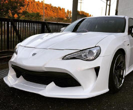 VeilSide Front End Conversion - Front Bumper with Fenders and Vented Hood (FRP) for Toyota 86 / BRZ