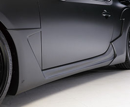 WALD Sports Line Aero Side Steps (FRP) for Toyota 86 ZN6