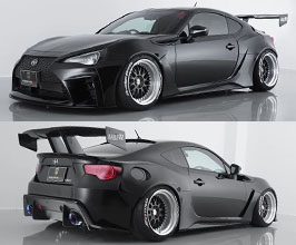 AIMGAIN GT-F Wide Body Kit (FRP) for Toyota 86 ZN6