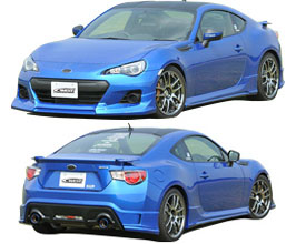 C-West Aero Half Spoiler Kit (ABS) for Toyota 86 ZN6