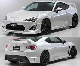 C-West Aero Half Spoiler Kit (ABS) for Toyota 86 ZN6