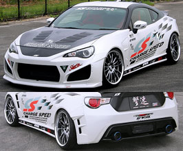 ChargeSpeed Gekisoku Wide Body Kit - Type 1 (FRP) for Toyota 86 ZN6