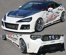 ChargeSpeed Gekisoku Wide Body Kit - Type 3 (FRP) for Toyota 86 ZN6
