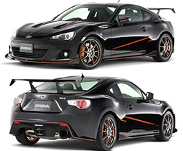 DAMD Black Edition Spoiler Lip Kit (FRP) for Subaru BRZ