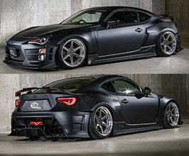 KUHL Version 4 01R-GTW Wide Body Kit (FRP) for Toyota 86 / BRZ