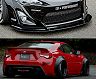 Liberty Walk LB Nation Works Wide Lip Spoiler Lip Kit (FRP) for Toyota 86 / BRZ