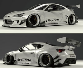 TRA KYOTO Co PANDEM Wide Body Kit - Version 3 (FRP) for Toyota 86 ZN6