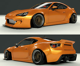 TRA KYOTO Co Rocket Bunny Wide Body Kit - Version 2 (FRP) for Toyota 86 / BRZ