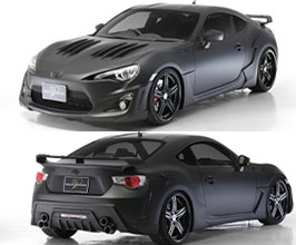 WALD Sports Line Aero Half Spoiler Kit (FRP) for Toyota 86 ZN6