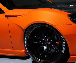 AIMGAIN GT Front 50mm Wide Fenders (FRP) for Toyota 86