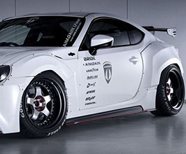 AIMGAIN LF-Sport Front 30mm and Rear 50mm Wide Over Fenders (FRP) for Toyota 86 ZN6