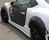 ChargeSpeed Front 20mm and Rear 30mm Over Fender Arches for ChargeSpeed Bumper - Type 1 for Toyota 86 / BRZ