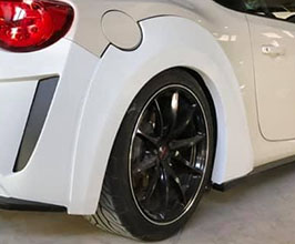 VeilSide Rear Over Fenders Trim (FRP) for Toyota 86 ZN6