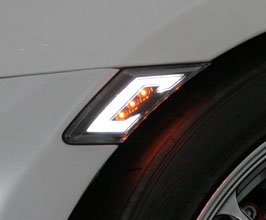 Avest LED Front Side Corner Markers (Clear) for Toyota 86