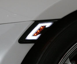 Avest LED Front Side Corner Markers (Smoke) for Toyota 86 ZN6