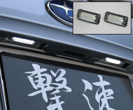 ChargeSpeed LED License Plate Lamps (White) for Toyota 86 / BRZ