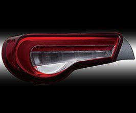 Valenti Jewel LED Revo Tail Lamps (Half Red and Chrome) | Lighting