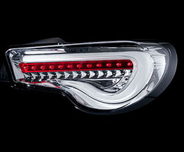 Valenti Jewel LED Trad Sequential Model Tail Lamps (Clear and Chrome) for Toyota 86 ZN6