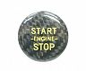 REVEL GT Dry Engine Start Button Overlay Cover (Dry Carbon Fiber)