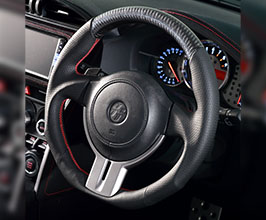 DAMD SS358-Z Sports Steering Wheel (Carbon Fiber with Red Stich) for Toyota 86 / BRZ