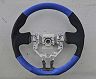 ROWEN Original Steering Wheel (Alcantara - Black and Blue)