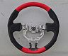 ROWEN Original Steering Wheel (Alcantara - Black and Red)