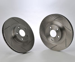 ACRE Brakes SLT Slotted Brake Rotors - Rear for Toyota 86 / BRZ with Rear Vented Rotors