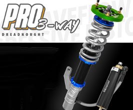 Fortune Auto Dreadnought Pro 3-Way Coilovers for Toyota 86 ZN6